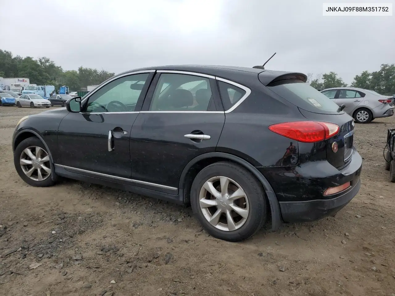 2008 Infiniti Ex35 Base VIN: JNKAJ09F88M351752 Lot: 62072555