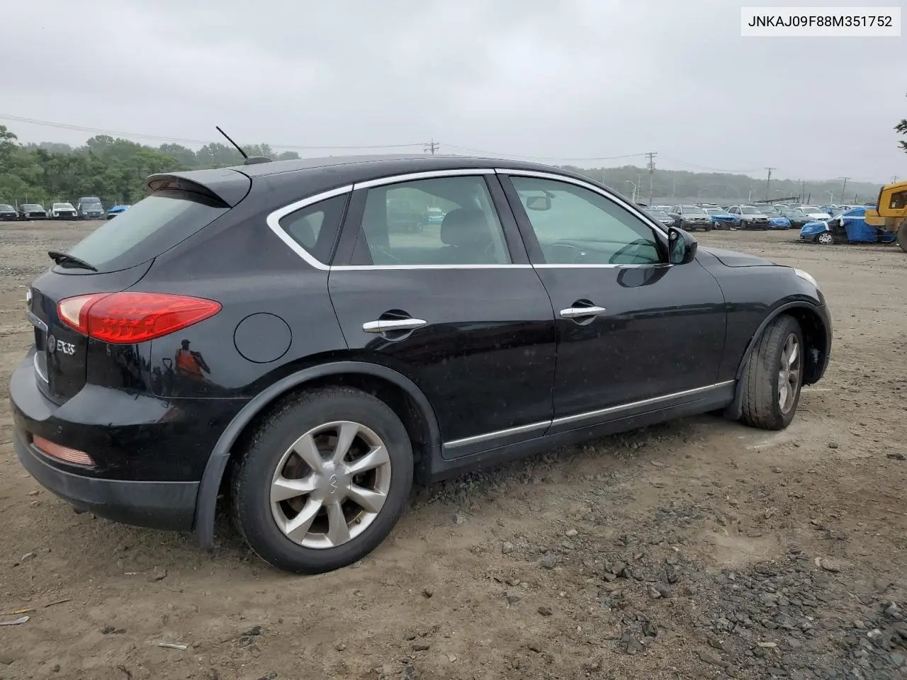 2008 Infiniti Ex35 Base VIN: JNKAJ09F88M351752 Lot: 62072555