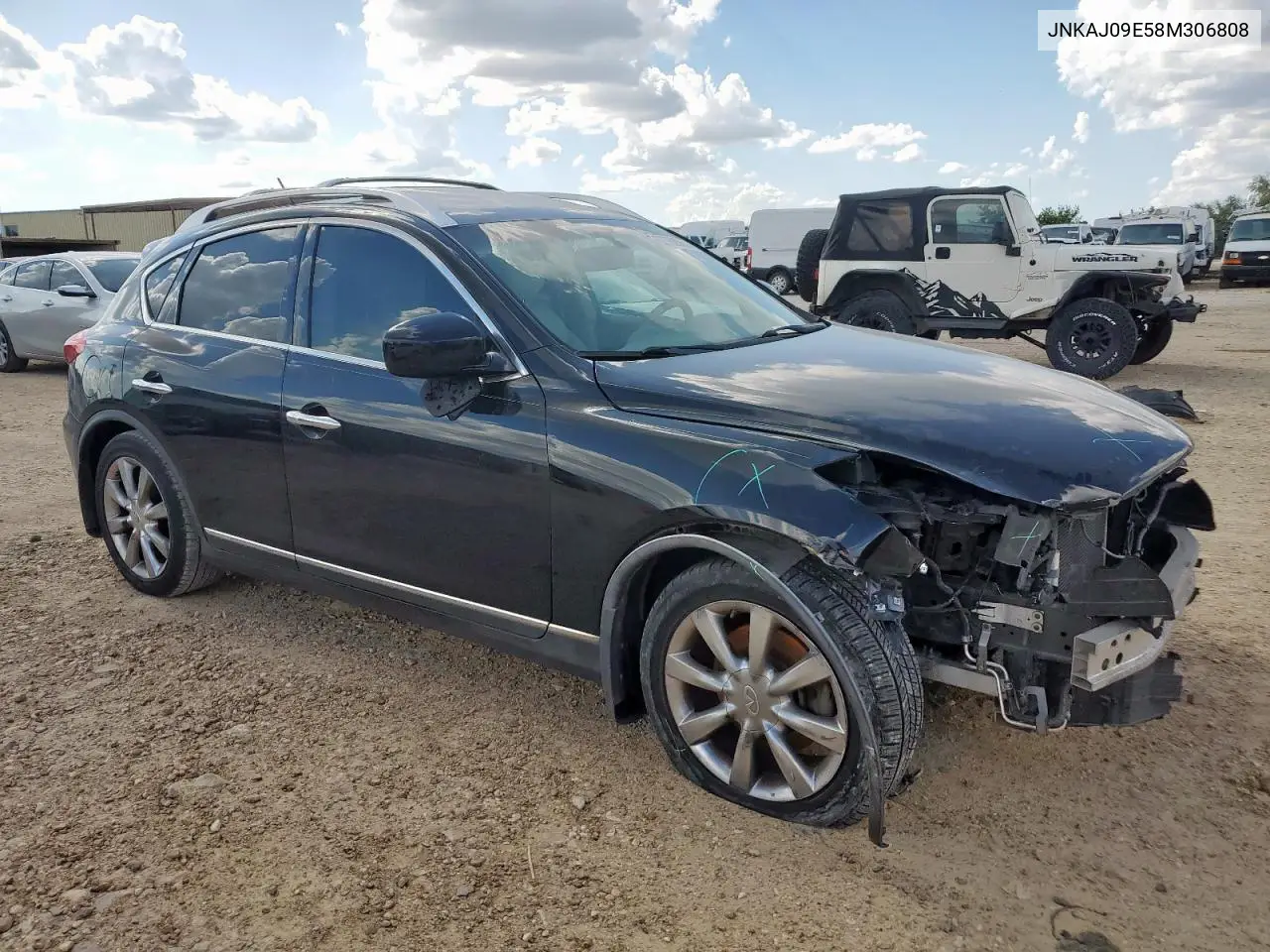 2008 Infiniti Ex35 Base VIN: JNKAJ09E58M306808 Lot: 62762865