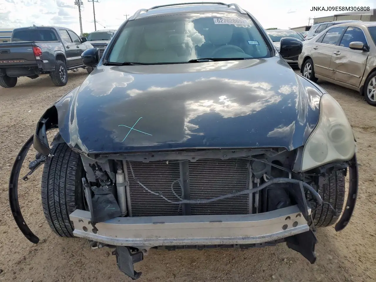 2008 Infiniti Ex35 Base VIN: JNKAJ09E58M306808 Lot: 62762865
