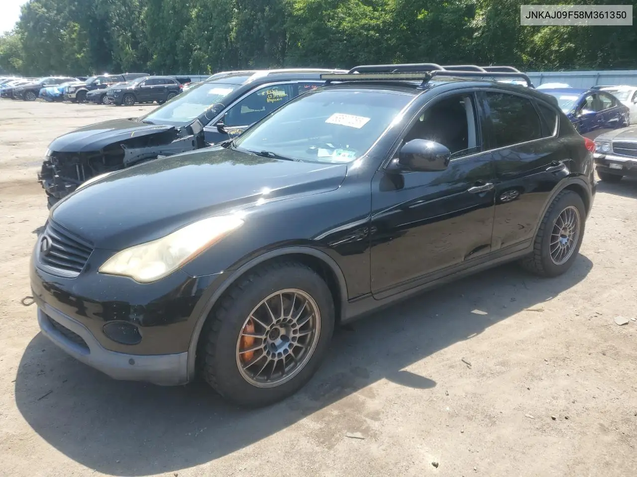 2008 Infiniti Ex35 Base VIN: JNKAJ09F58M361350 Lot: 63877285