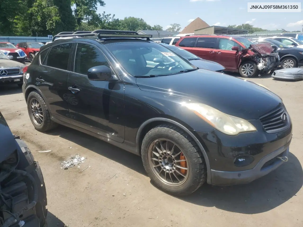 2008 Infiniti Ex35 Base VIN: JNKAJ09F58M361350 Lot: 63877285