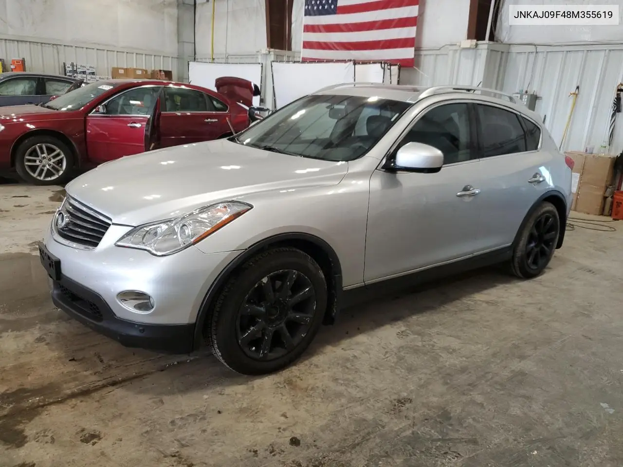 2008 Infiniti Ex35 Base VIN: JNKAJ09F48M355619 Lot: 63941975