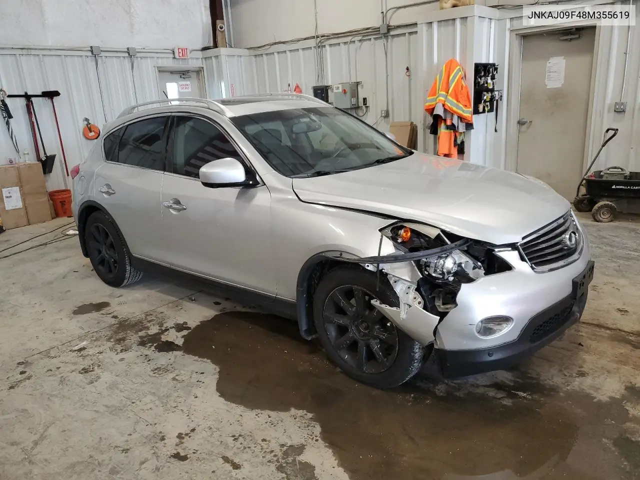 2008 Infiniti Ex35 Base VIN: JNKAJ09F48M355619 Lot: 63941975