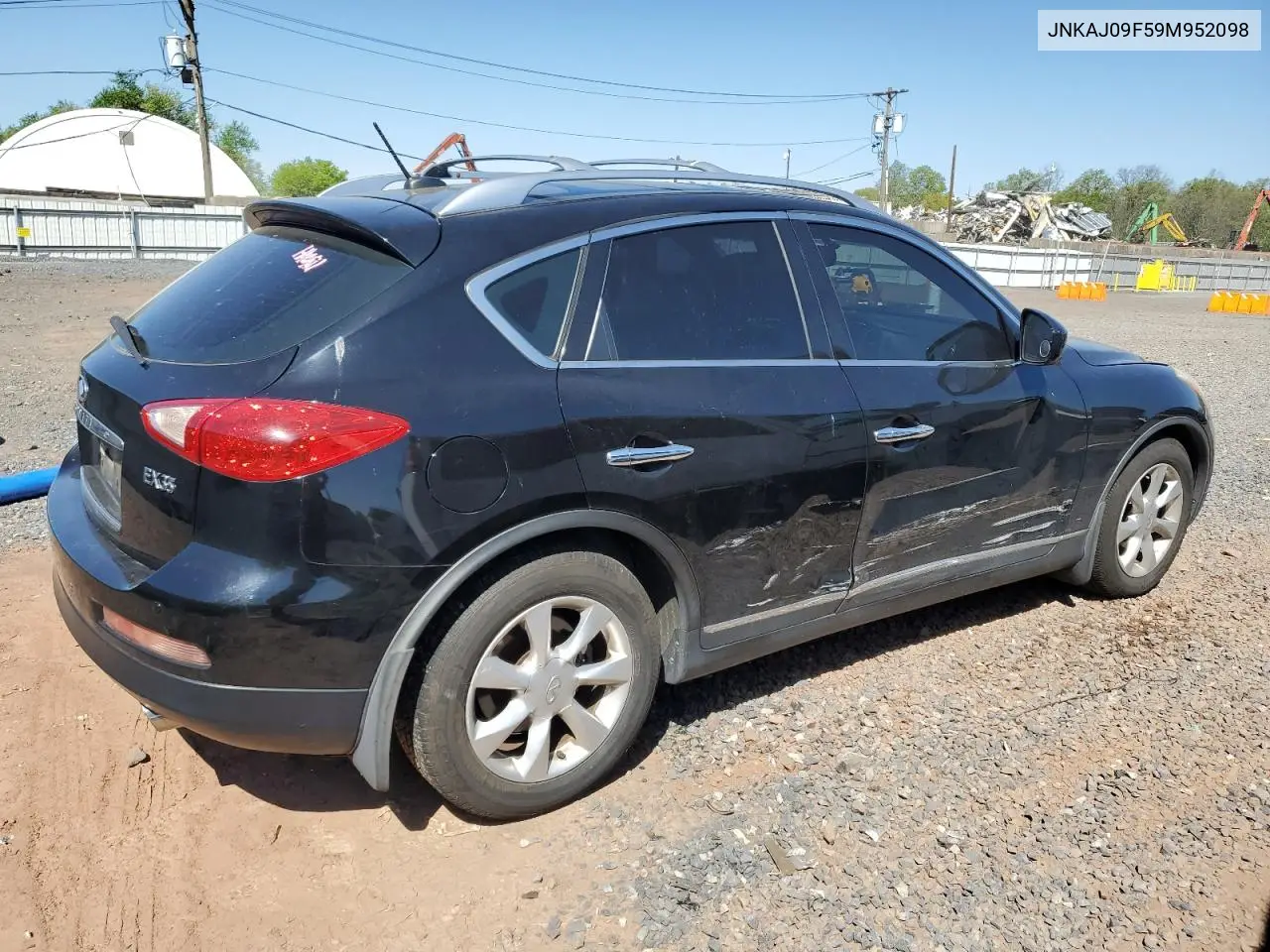 2009 Infiniti Ex35 Base VIN: JNKAJ09F59M952098 Lot: 53988315