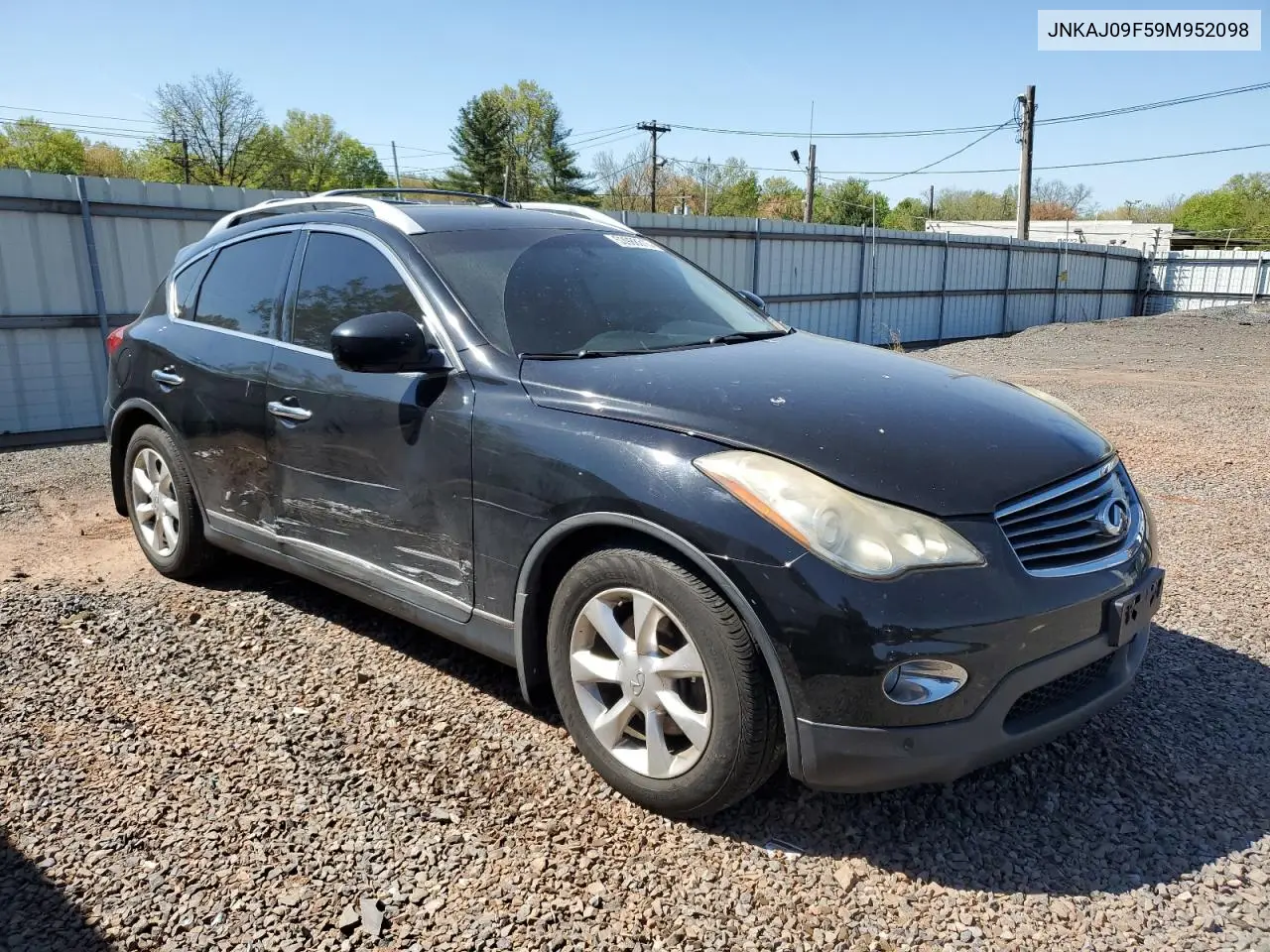 2009 Infiniti Ex35 Base VIN: JNKAJ09F59M952098 Lot: 53988315