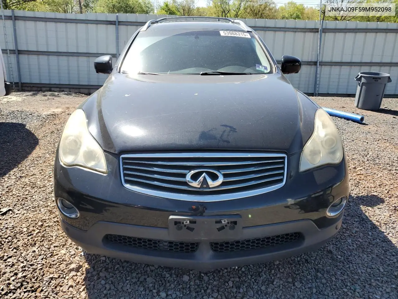 2009 Infiniti Ex35 Base VIN: JNKAJ09F59M952098 Lot: 53988315