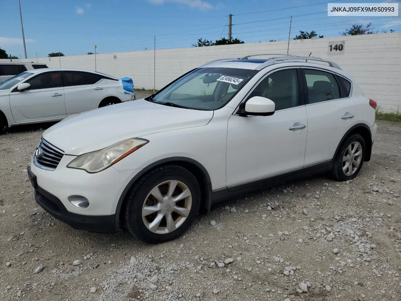 2009 Infiniti Ex35 Base VIN: JNKAJ09FX9M950993 Lot: 62466245