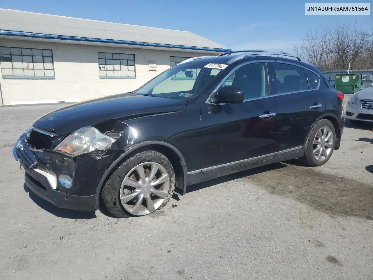 2010 Infiniti Ex35 Base VIN: JN1AJ0HR5AM751564 Lot: 46717045