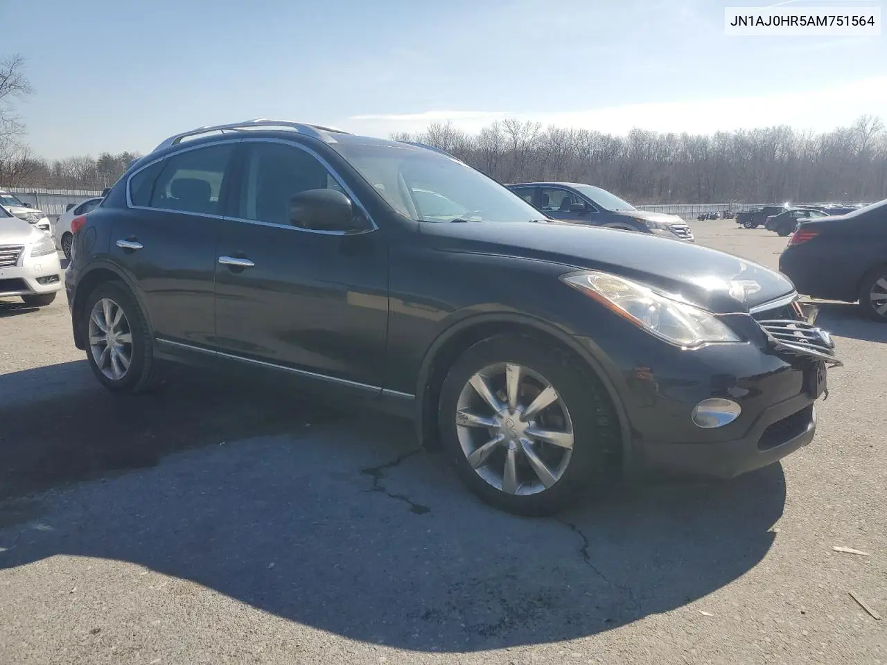 2010 Infiniti Ex35 Base VIN: JN1AJ0HR5AM751564 Lot: 46717045