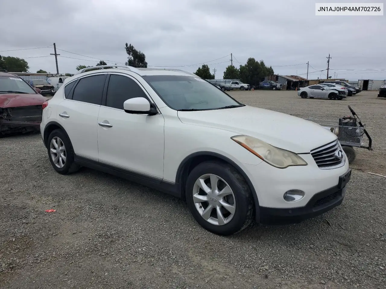 2010 Infiniti Ex35 Base VIN: JN1AJ0HP4AM702726 Lot: 52411555