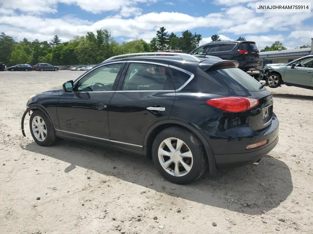 2010 Infiniti Ex35 Base VIN: JN1AJ0HR4AM755914 Lot: 54269685