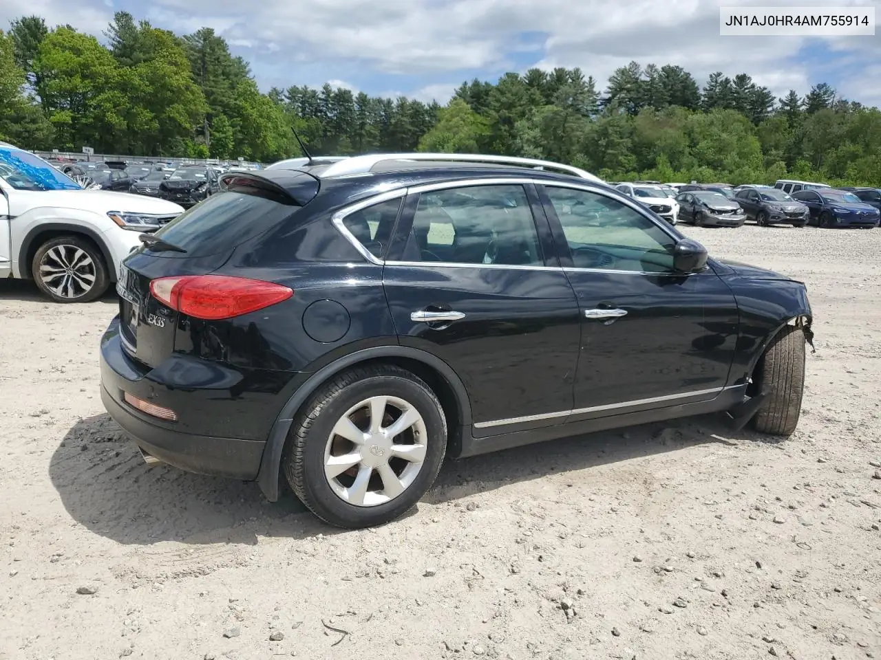 2010 Infiniti Ex35 Base VIN: JN1AJ0HR4AM755914 Lot: 54269685