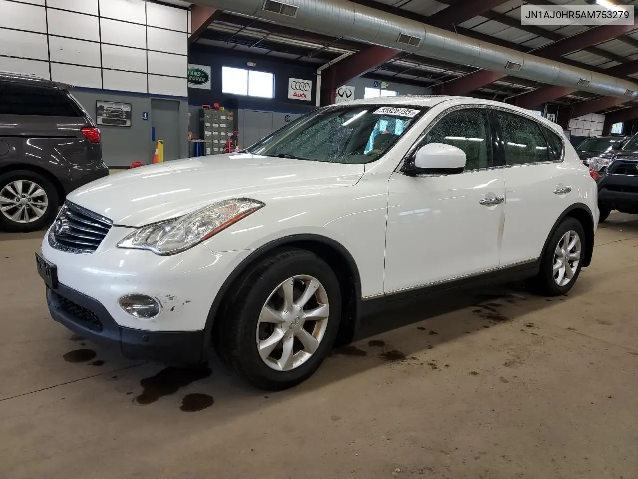 2010 Infiniti Ex35 Base VIN: JN1AJ0HR5AM753279 Lot: 55826195