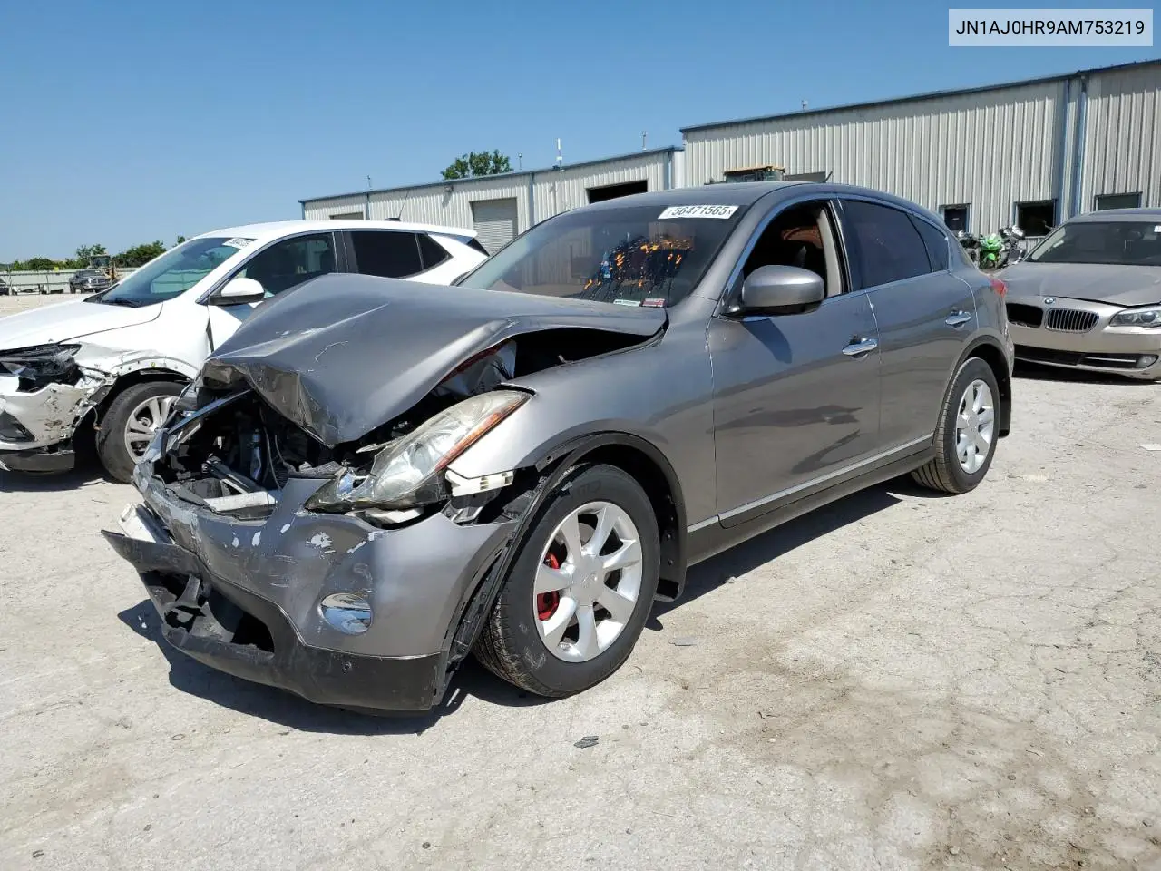 2010 Infiniti Ex35 Base VIN: JN1AJ0HR9AM753219 Lot: 56471565