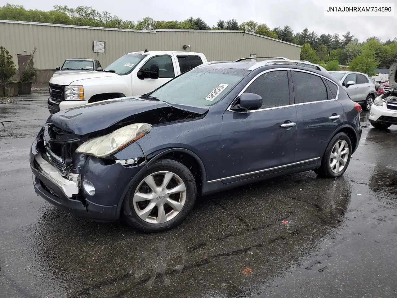 2010 Infiniti Ex35 Base VIN: JN1AJ0HRXAM754590 Lot: 56530935