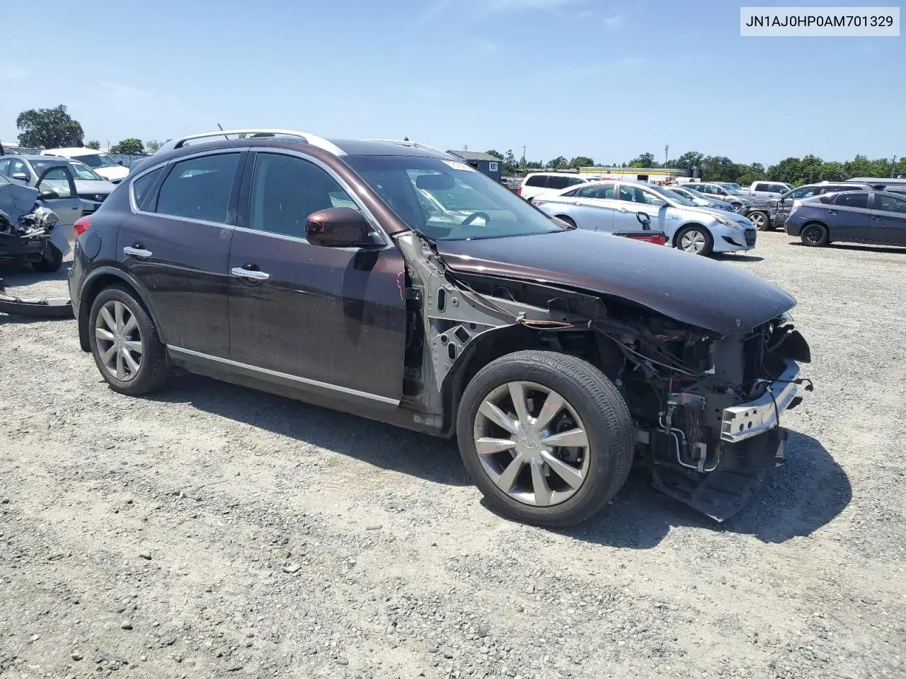 2010 Infiniti Ex35 Base VIN: JN1AJ0HP0AM701329 Lot: 57318385