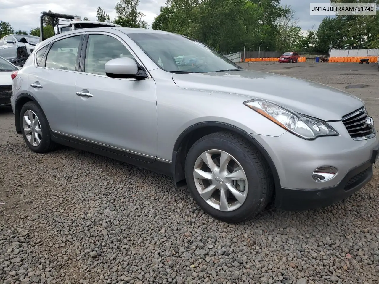 2010 Infiniti Ex35 Base VIN: JN1AJ0HRXAM751740 Lot: 58377645