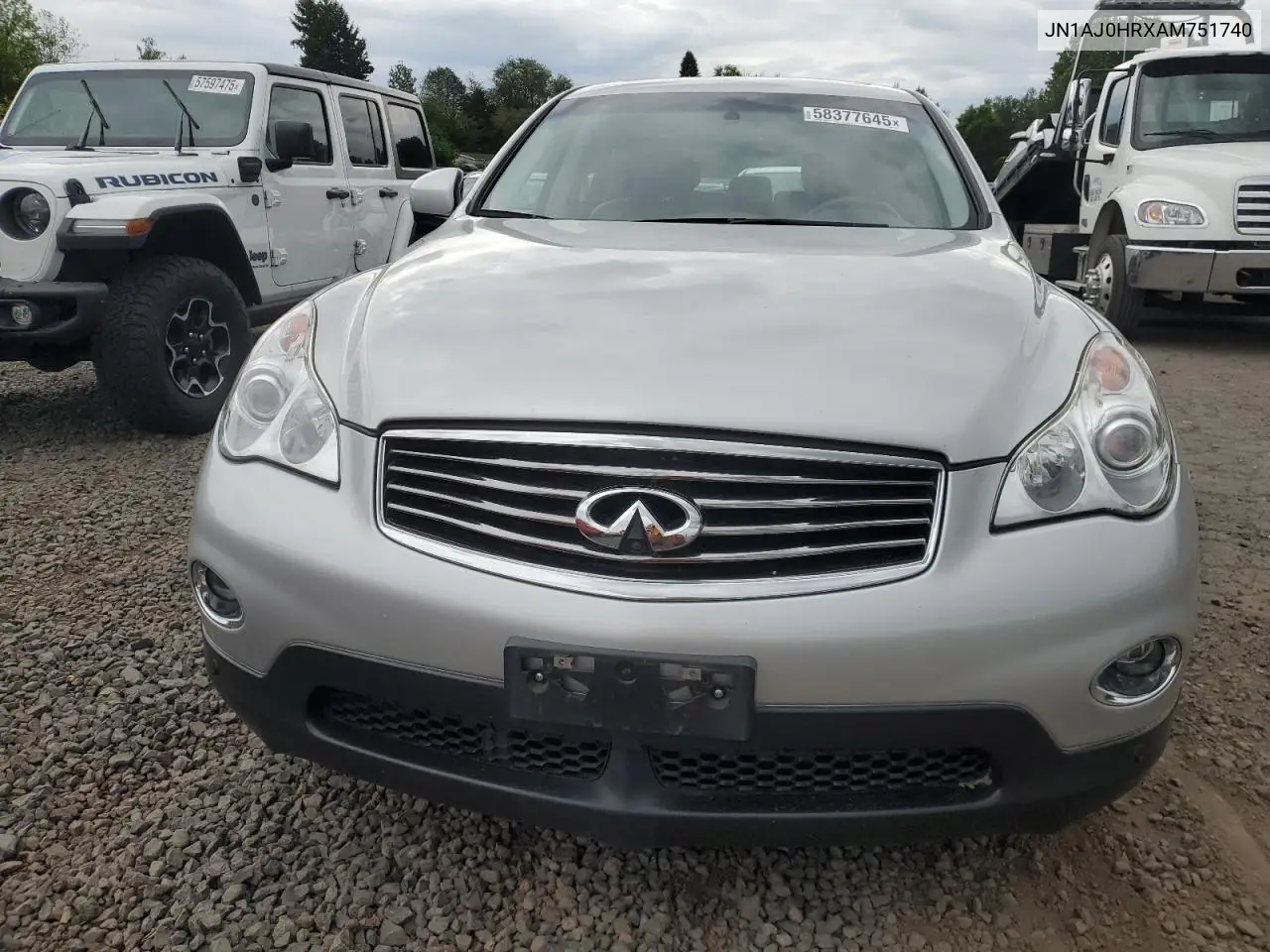 2010 Infiniti Ex35 Base VIN: JN1AJ0HRXAM751740 Lot: 58377645