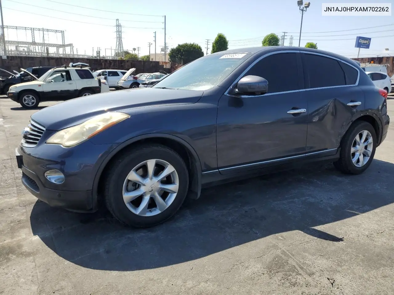 2010 Infiniti Ex35 Base VIN: JN1AJ0HPXAM702262 Lot: 58598515