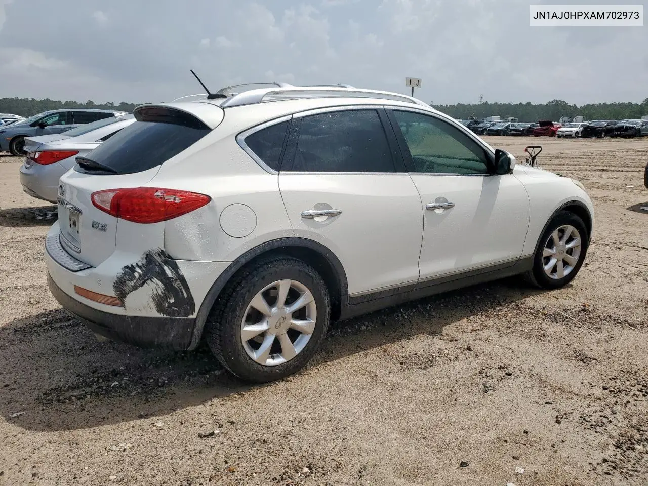 2010 Infiniti Ex35 Base VIN: JN1AJ0HPXAM702973 Lot: 60646455