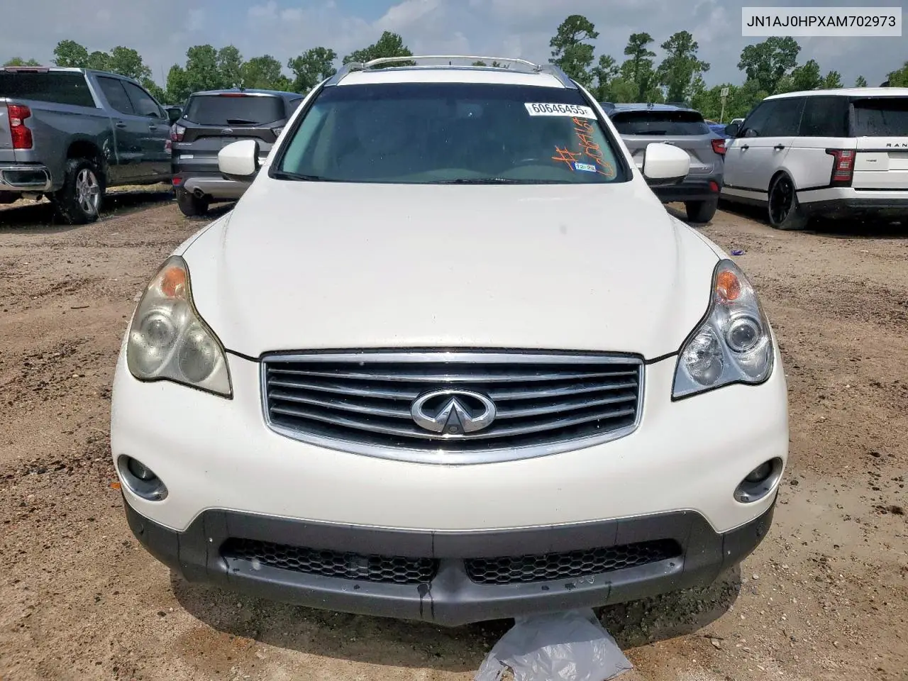 2010 Infiniti Ex35 Base VIN: JN1AJ0HPXAM702973 Lot: 60646455