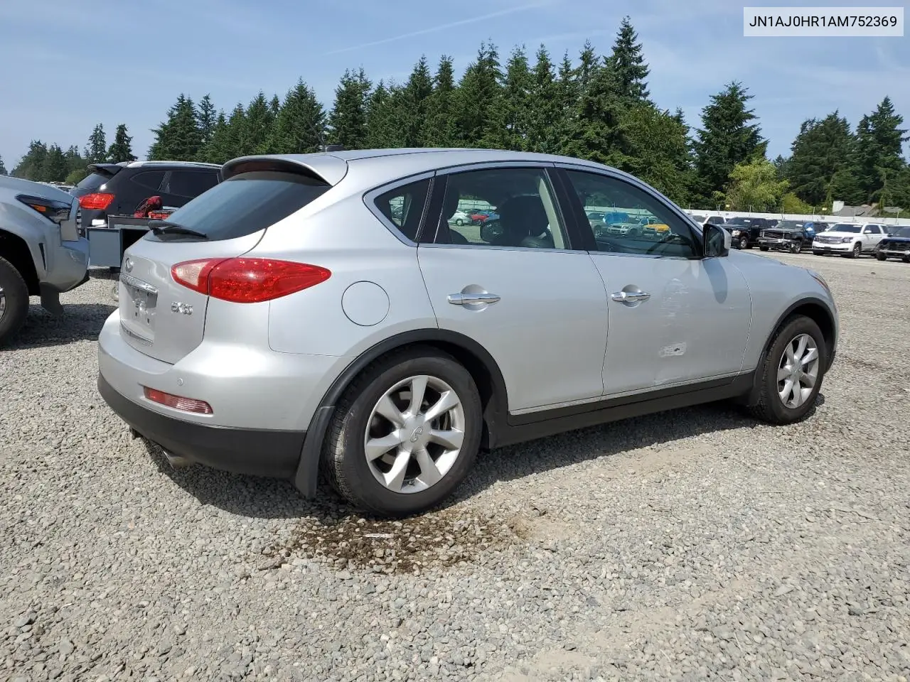 2010 Infiniti Ex35 Base VIN: JN1AJ0HR1AM752369 Lot: 60735795