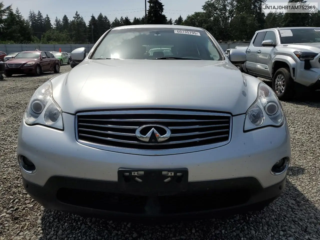 2010 Infiniti Ex35 Base VIN: JN1AJ0HR1AM752369 Lot: 60735795