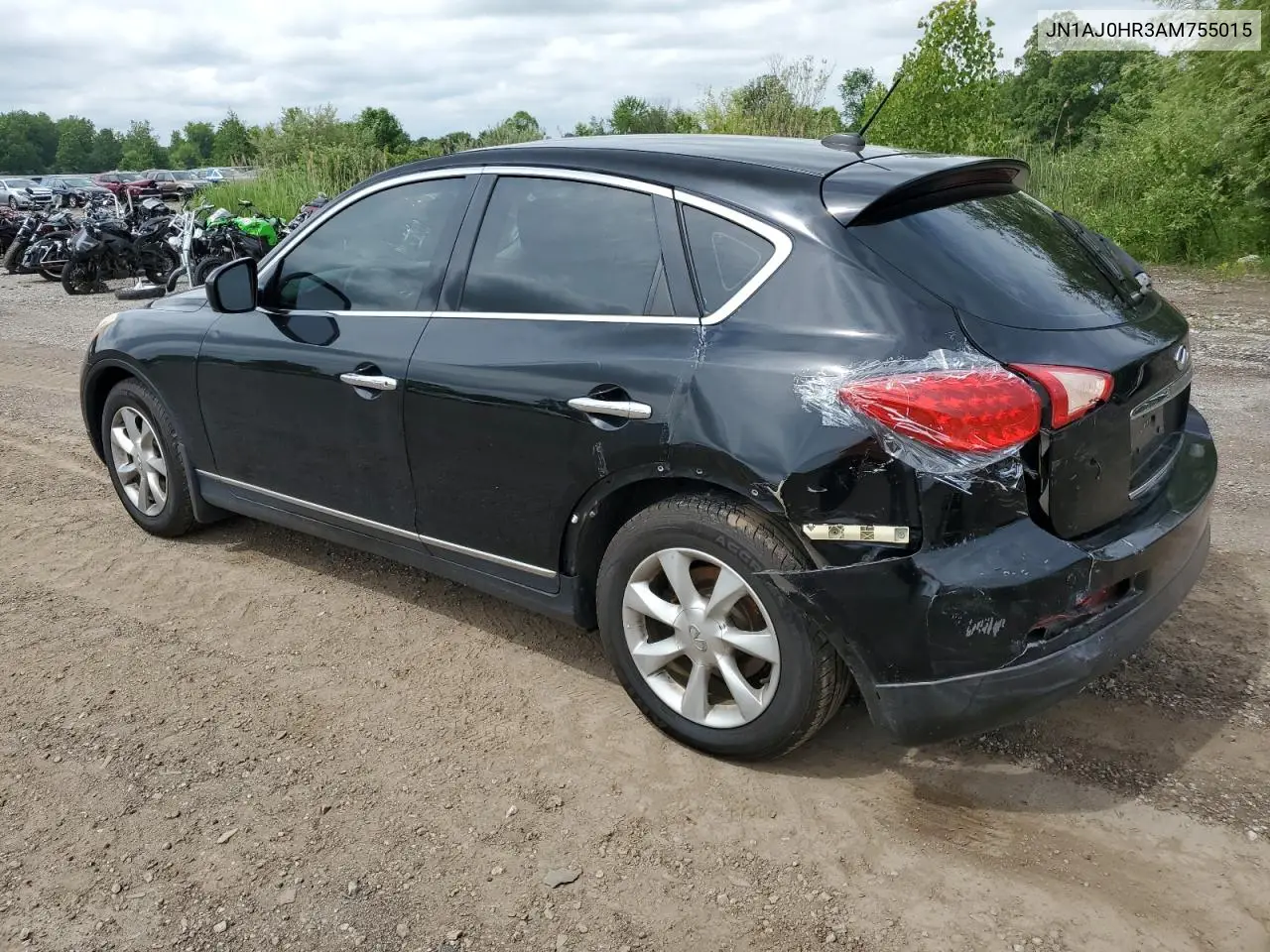 2010 Infiniti Ex35 Base VIN: JN1AJ0HR3AM755015 Lot: 60928545