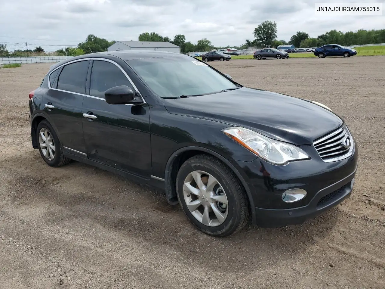 2010 Infiniti Ex35 Base VIN: JN1AJ0HR3AM755015 Lot: 60928545