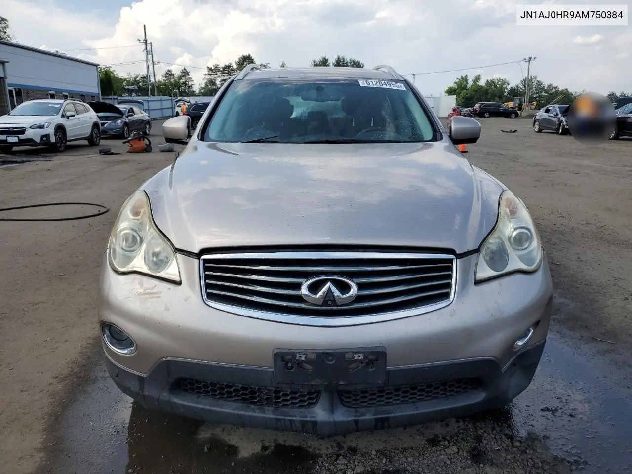 2010 Infiniti Ex35 Base VIN: JN1AJ0HR9AM750384 Lot: 61284955