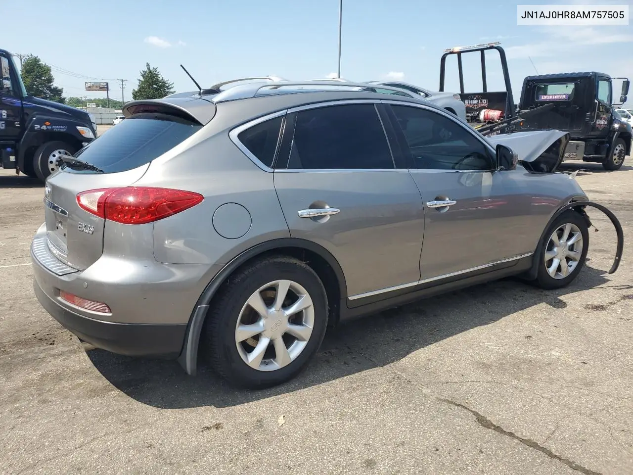 2010 Infiniti Ex35 Base VIN: JN1AJ0HR8AM757505 Lot: 62708135
