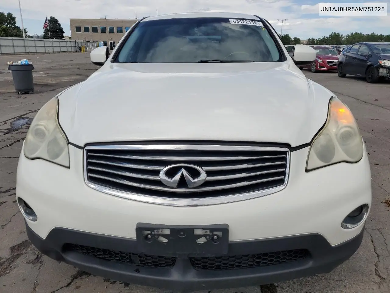 2010 Infiniti Ex35 Base VIN: JN1AJ0HR5AM751225 Lot: 63422115