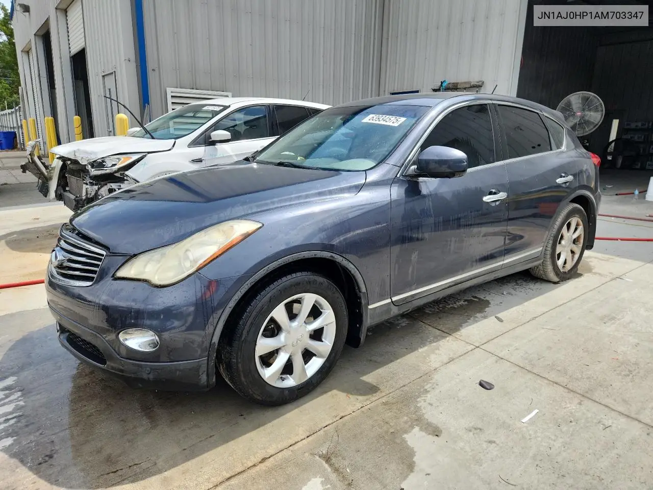 2010 Infiniti Ex35 Base VIN: JN1AJ0HP1AM703347 Lot: 63934575