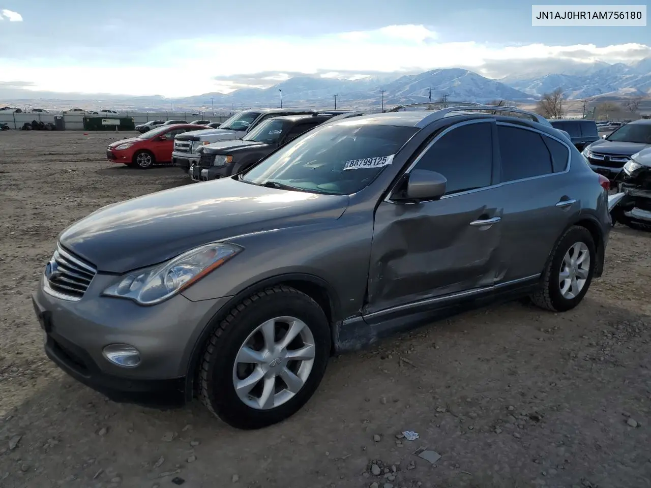 2010 Infiniti Ex35 Base VIN: JN1AJ0HR1AM756180 Lot: 88799125