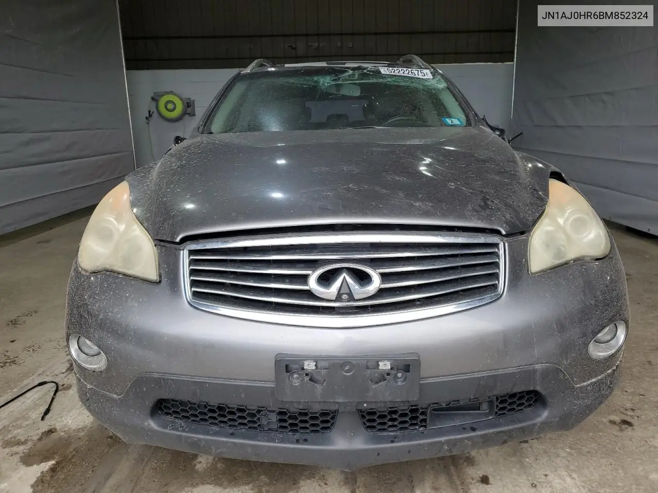 2011 Infiniti Ex35 Base VIN: JN1AJ0HR6BM852324 Lot: 52222675