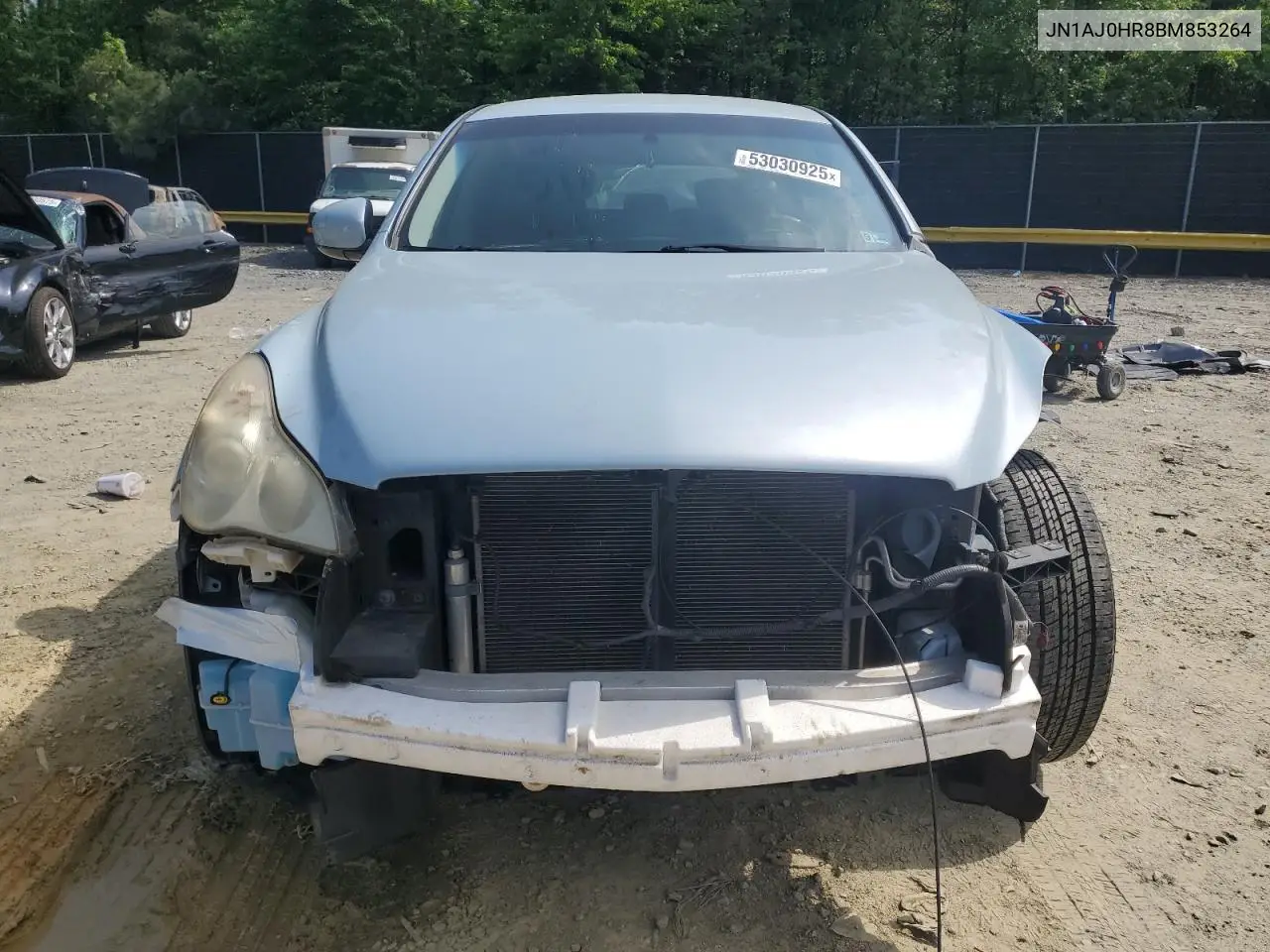 2011 Infiniti Ex35 Base VIN: JN1AJ0HR8BM853264 Lot: 53030925