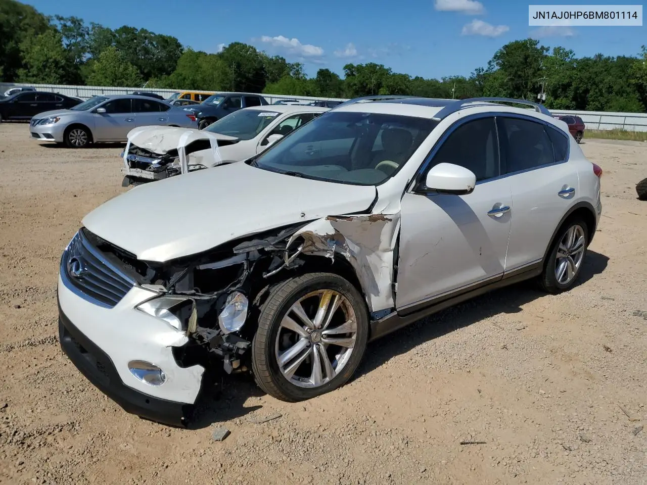 2011 Infiniti Ex35 Base VIN: JN1AJ0HP6BM801114 Lot: 53964745