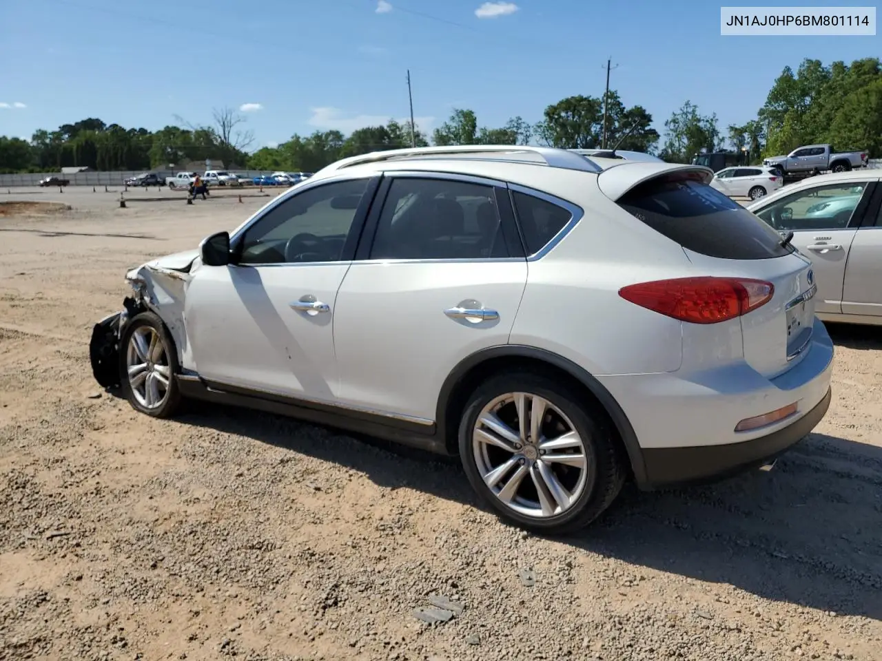 2011 Infiniti Ex35 Base VIN: JN1AJ0HP6BM801114 Lot: 53964745