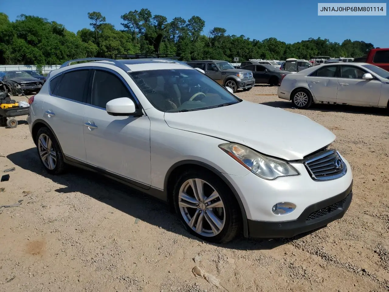 2011 Infiniti Ex35 Base VIN: JN1AJ0HP6BM801114 Lot: 53964745