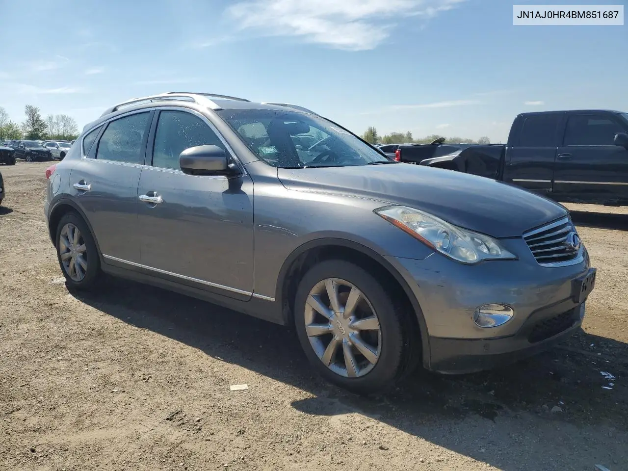 2011 Infiniti Ex35 Base VIN: JN1AJ0HR4BM851687 Lot: 55269155