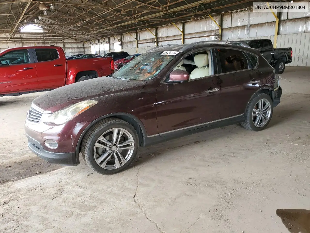 2011 Infiniti Ex35 Base VIN: JN1AJ0HP9BM801804 Lot: 56024125