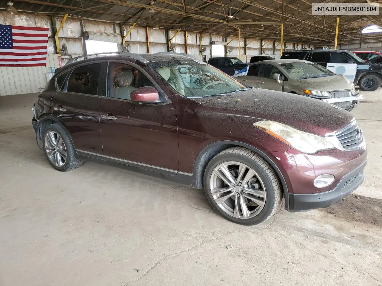 2011 Infiniti Ex35 Base VIN: JN1AJ0HP9BM801804 Lot: 56024125