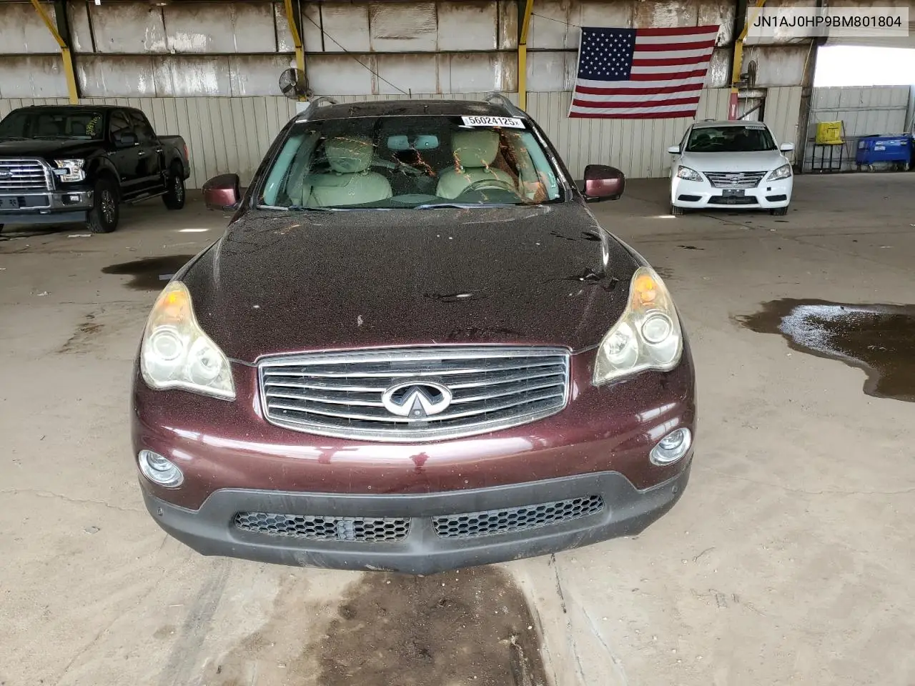 2011 Infiniti Ex35 Base VIN: JN1AJ0HP9BM801804 Lot: 56024125