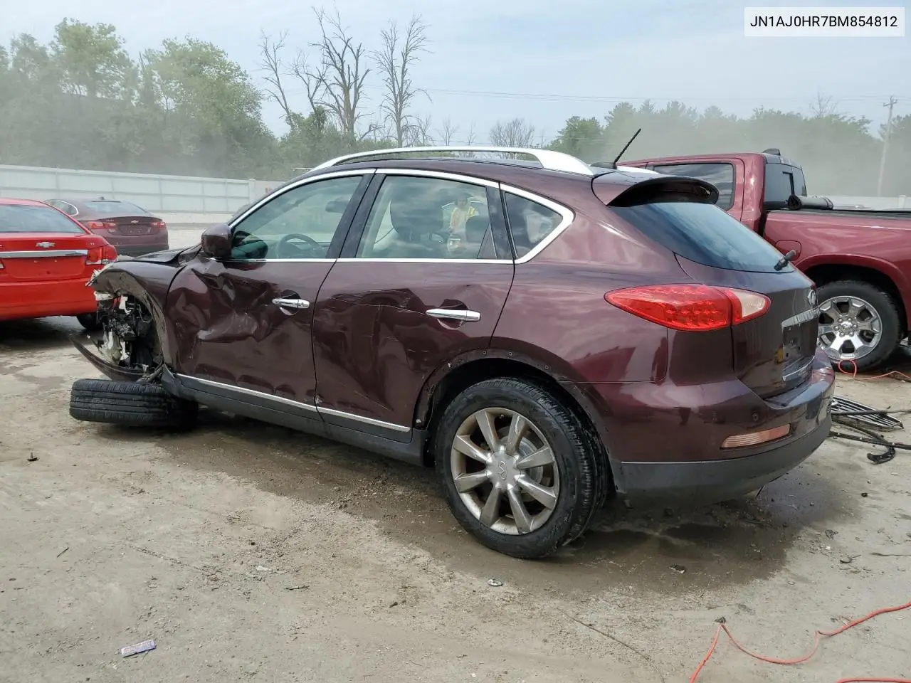 2011 Infiniti Ex35 Base VIN: JN1AJ0HR7BM854812 Lot: 60238385