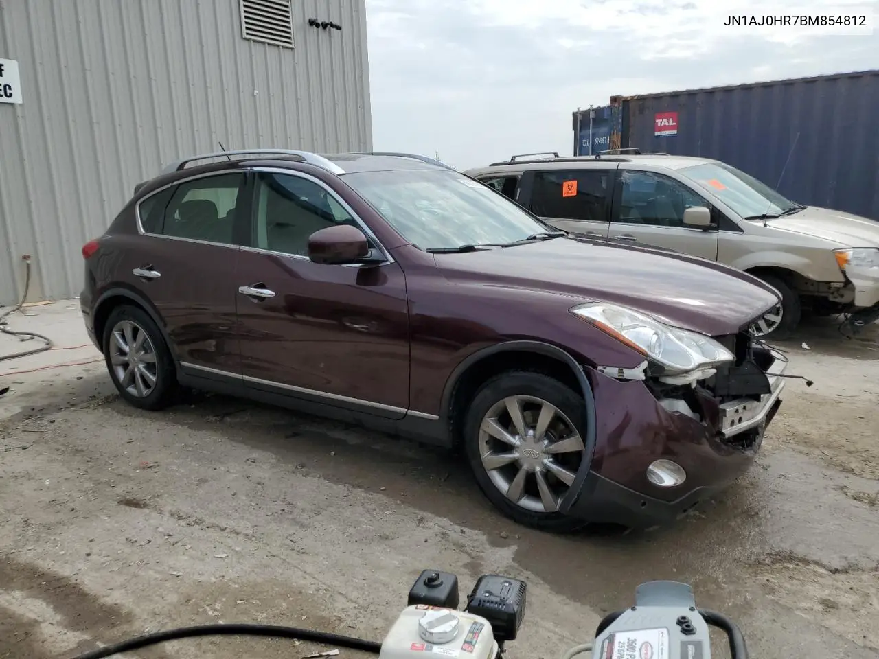 2011 Infiniti Ex35 Base VIN: JN1AJ0HR7BM854812 Lot: 60238385
