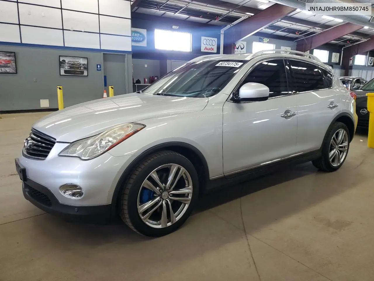 2011 Infiniti Ex35 Base VIN: JN1AJ0HR9BM850745 Lot: 60734175