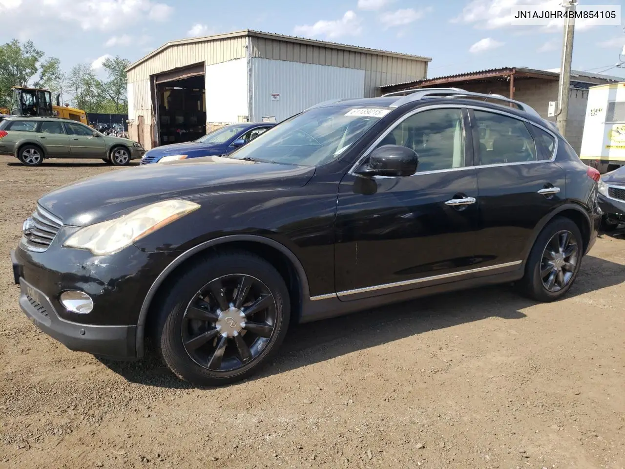 2011 Infiniti Ex35 Base VIN: JN1AJ0HR4BM854105 Lot: 61189215