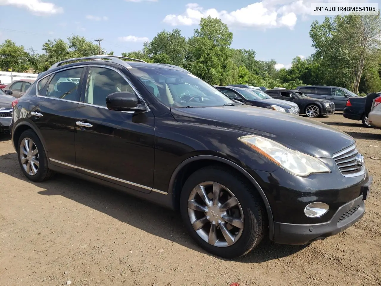 2011 Infiniti Ex35 Base VIN: JN1AJ0HR4BM854105 Lot: 61189215