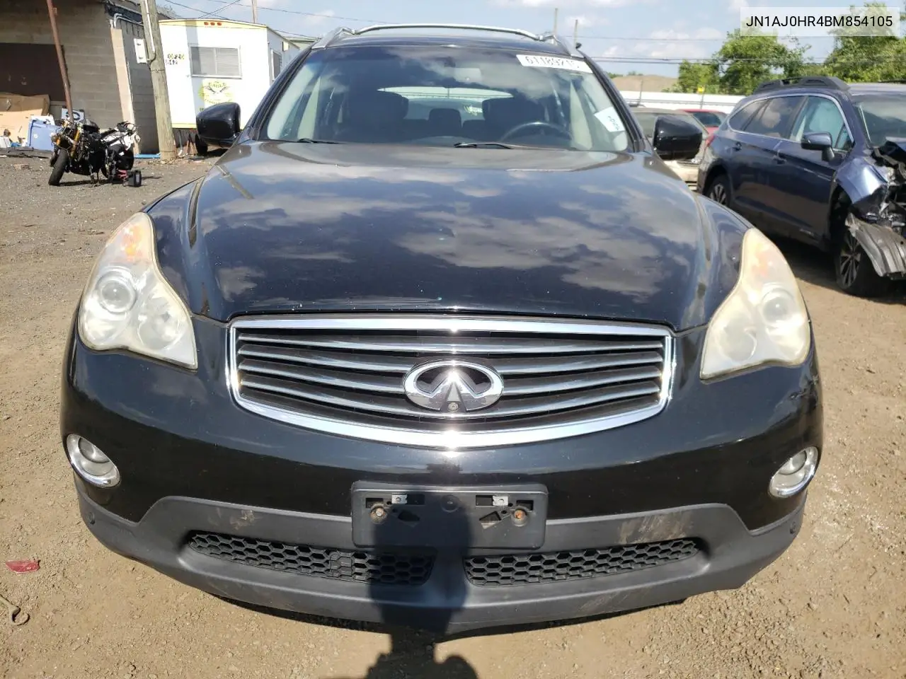 2011 Infiniti Ex35 Base VIN: JN1AJ0HR4BM854105 Lot: 61189215